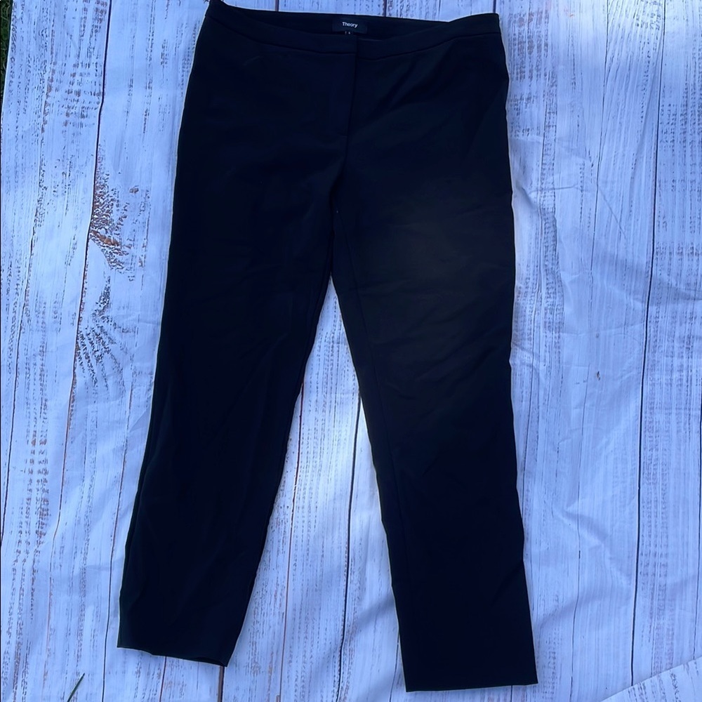 Theory Charcoal Trousers